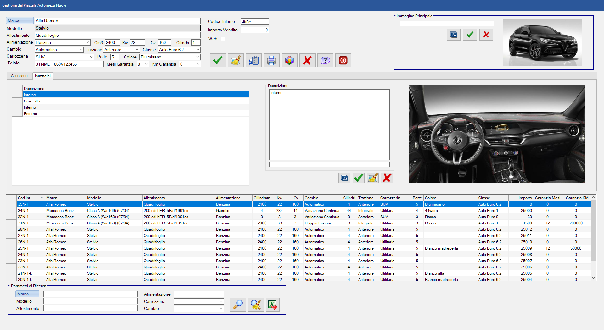Gestione del Piazzale Automezzi Nuovi - Immagini Gestione del Piazzale Automezzi Nuovi - Fotografie