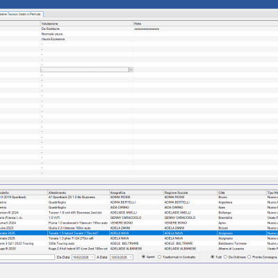 Esame tecnico usato in permuta