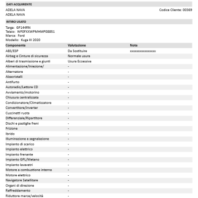 Stampa esame tecnico