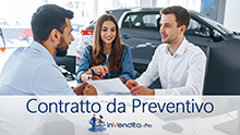 Contratto vendita auto da preventivo
